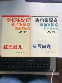 新拍案惊奇丛书：头号间谍 红兜肚儿（2本合售）