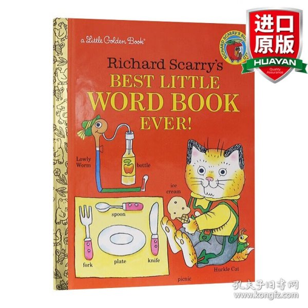 Best Little Word Book Ever斯凯瑞金色童书-最好的单词书 英文原版