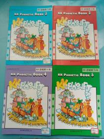 儿童英语发音系列  KK音标第2-5册+KK2都用过（用过）【5本合售】