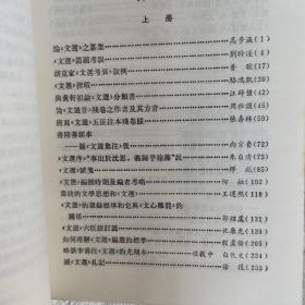 中外学者文选学论集上下册全