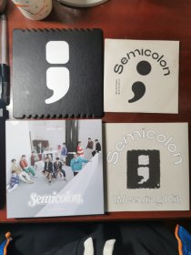 Face the Sun ep1.3.4（含cd） 及 Semicolon四本（含cd） 另有两张Attacca SeventeenCD两张（合售）