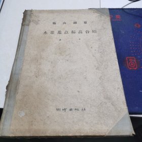 矿山测量 水准基点标高台账