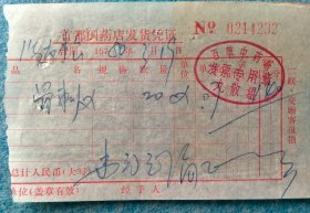 1528__张友松1980年人民文学出版社支款凭单、收据;票据资料