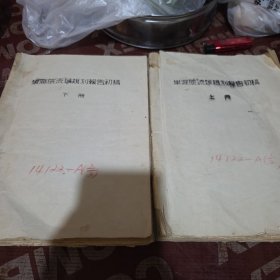巢滁皖流域规划报告初稿 上下册
