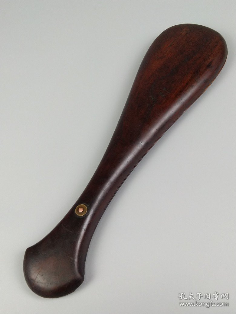 清代楠木【戥子称】牙杆，用来称金、银、药品等分量小的东西。完整无缺，实拍如图！