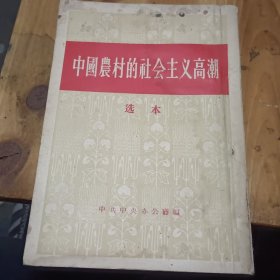 中国农村的社会主义高潮 选本