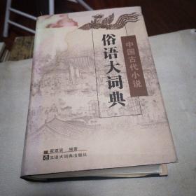 中国古代小说俗语大词典