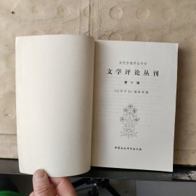 文学评论丛刊（第十一辑）——现代文学专号