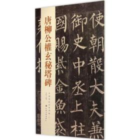 唐柳公权玄秘塔碑 毛笔书法 秦绪全 编 新华正版