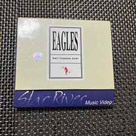 经典影视明星音乐歌曲系列2碟VCD，EAGLES.hell freezes over 鹰，地狱结冰（轻微磨损）