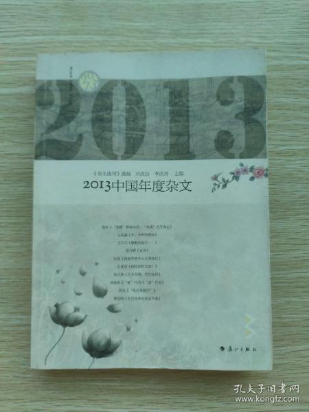 2013中国年度杂文