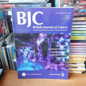 BJC British journal of cancer英国癌症杂志2008