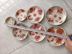 泛红盘子