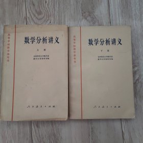 数学分析讲义上下册