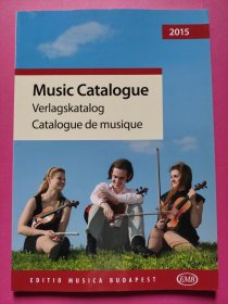 Music Catalogue Verlagskataiog Catalogue de musicque（音乐目录）