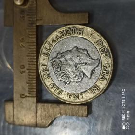 2016年 英国2英镑伦敦大火350周年 世界硬币外国硬币纪念币双色币