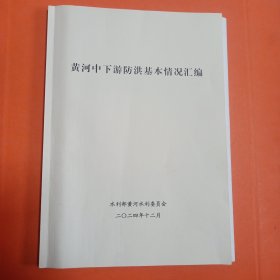 黄河中下游防洪基本情况汇编