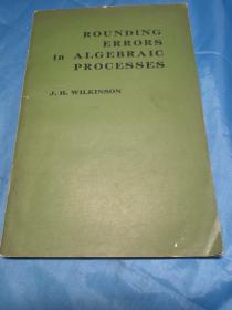 ROUNDING ERRORS in ALGEBRAIC PROCESSES