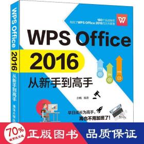 WPSOffice2016从新手到高手