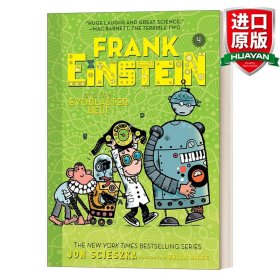 英文原版 Frank Einstein and the Evoblaster Belt (Frank Einstein Series #4) 弗蘭克.愛因斯坦系列4 兒童中級章節(jié)書 凱迪克獎獲得者Jon Scieszka 英文版 進口英語原版書籍