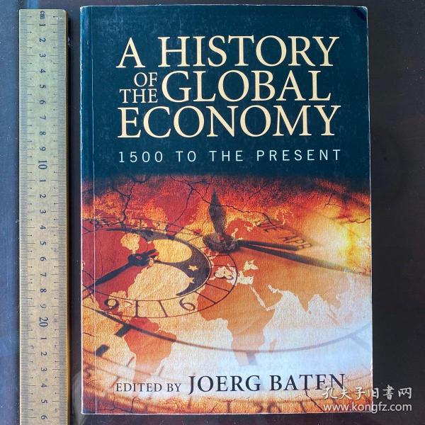 A history of global economy 1500 to the present modern Economic analysis history western culture society 全球经济史 英文原版 铜版纸