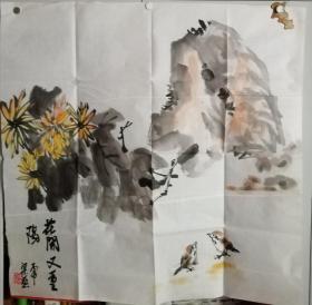 梁艺———花开又重阳