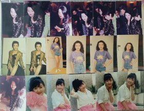 甄楚倩Yolinda Yan别名俞瑞儿、 夏漫琪照片138张合售.均是当代歌坛原版5寸老照片，实物拍摄有现货，要了可以直接下单。 抽13－2－001