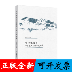 文化视阈下中国现代小城小说研究