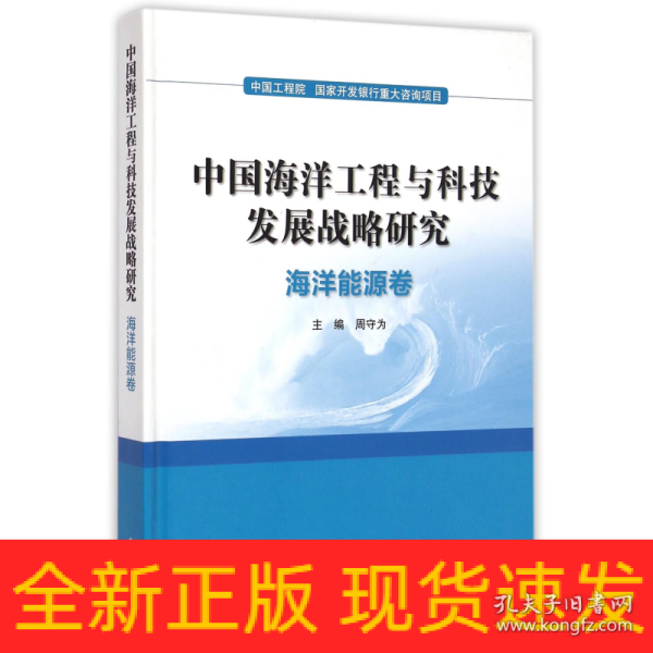 中国海洋工程与科技发展战略研究：海洋能源卷