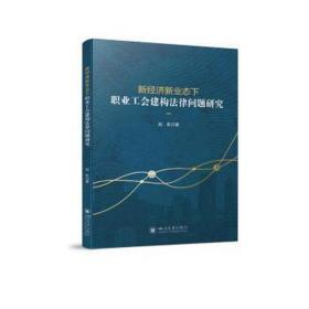 新经济新业态下职业工会建构法律问题研究 法学理论 赵乾 新华正版