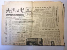 （生日报）沈阳日报1988年3月31日