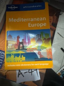 Lonely Planet: Mediterranean Europe Phrasebook孤独星球：欧洲地中海常用语手册