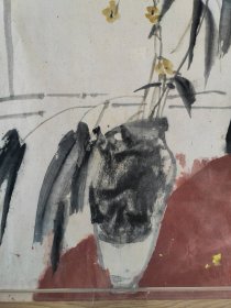 当代名家，刘国辉，花卉斗方