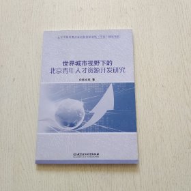 世界城市视野下的北京青年人才资源开发研究（内页干净）