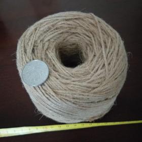 天然麻绳一捆  粗约2mm