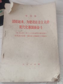 团结起来为建设社会主义的现代化强国而奋斗