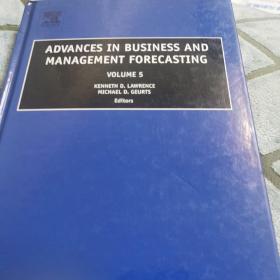 advances in business and management forecasting