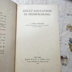 ADULT EDUCATION IN HOMEMAKING