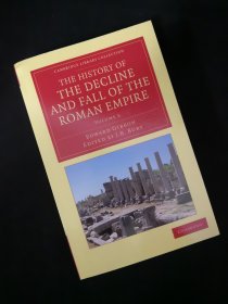 【BOOK LOVERS专享375元】The History of the Decline and Fall of the Roman Empire - Volume 6 罗马帝国衰亡史 第六卷 剑桥大学版 J. B. Bury在1896年至1900年间编写的权威七卷本 提供了十九世纪杰出学者的批评、阐释和综合作品 英文英语原版 非轻型纸 含超丰富注释 一般版本远不能及 高阶学术版本