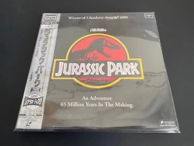 日版 高价盘 THX宽屏版 侏罗纪公园 1993 双碟装LD镭射影碟