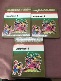 English on-Line  Waystage BOOK[1 2 3]3本合售