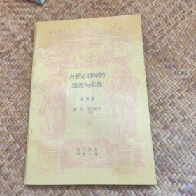 分析心理学的理论与实践：塔维斯托克讲演