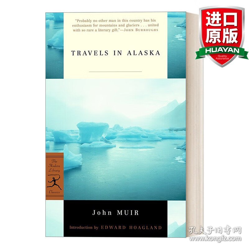 英文原版 Travels in Alaska (Modern Library Classics) 阿拉斯加游记 John Muir约翰·缪尔 兰登书屋现代图书馆经典系列 英文版 进口英语原版书籍