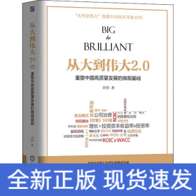 從大到偉大2.0 重塑中國高質(zhì)量發(fā)展的微觀基礎(chǔ)