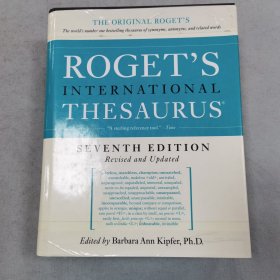 Roget's International Thesaurus, 7th Edition（罗热英语同义词词典）