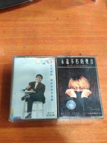张宇生纪念专辑.永远不朽的声音。/张雨生.我的未来不是梦，天天想你。两盘合售