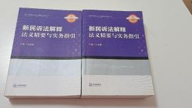 新民诉法解释法义精要与实务指引（上下册）