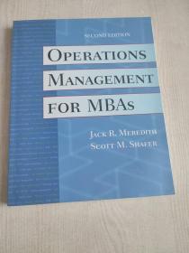 Operations Management For MBAs (Second - 2nd - Edition) /Mer