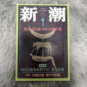 【日文原版】新潮（杂志）1997年9月号 大城立裕 濑户内寂听 加计吕麻岛战败日记 水上勉 吉村昭