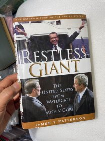 现货  英文版 Restless Giant: The United States from Watergate to Bush v. Gore